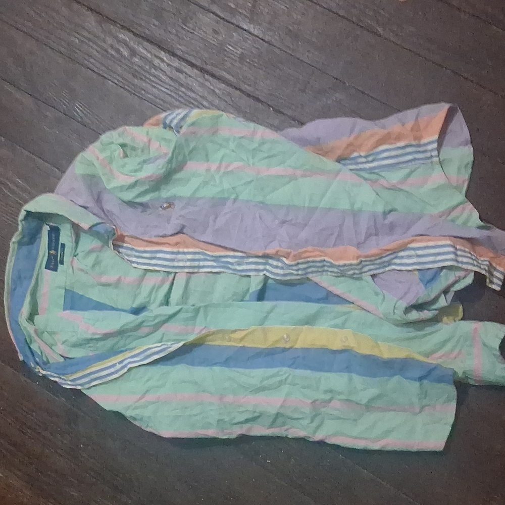Ralph Lauren Pastel Striped Shirt